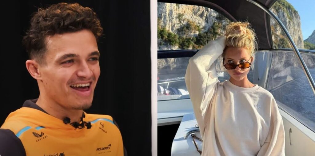 lando norris copine