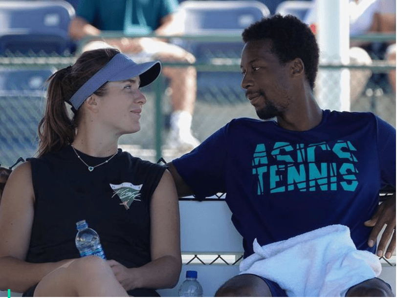 Elina Svitolina Mari Gaël Monfils Elina Svitolina Mari Gaël Monfils